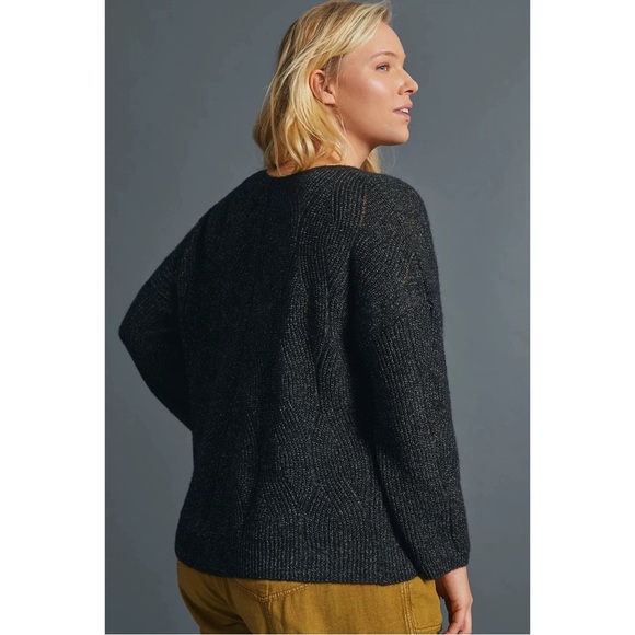 Anthropologie Keely Cable-Knit Sweater NWT SZ 1X - Picture 4 of 14